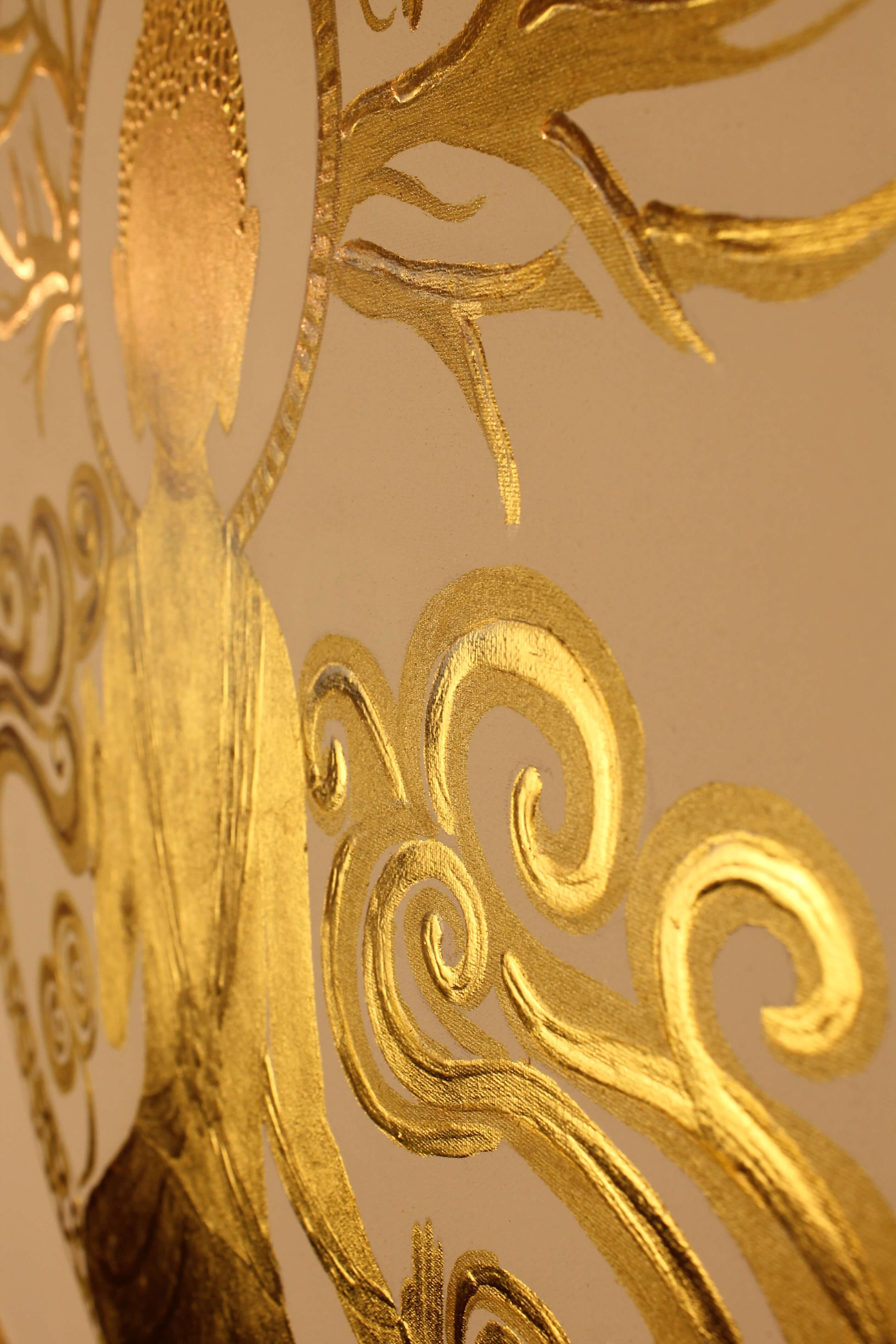 Buddha in Gold Detail